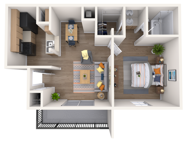 A1 - Premium 1201 floor plan